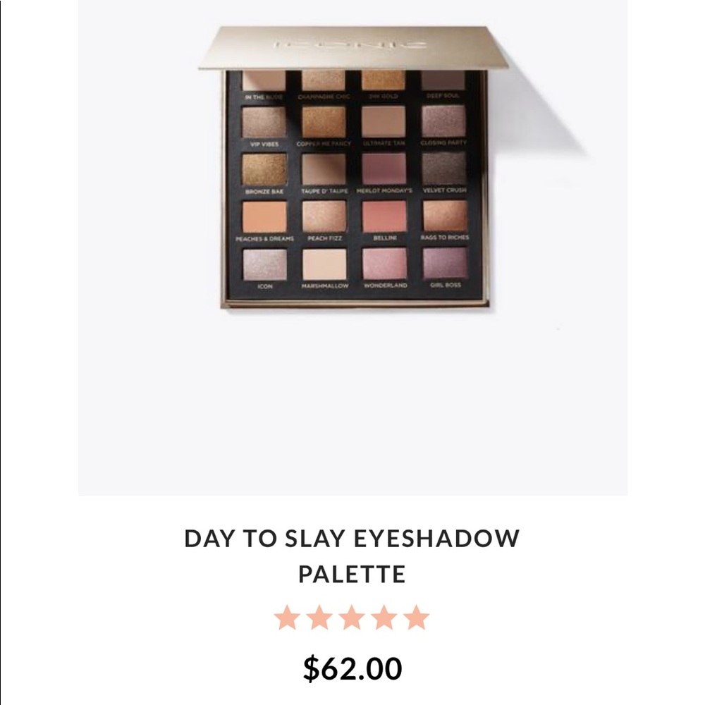 Iconic London eye shadow palette